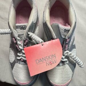 NWT -Danskin Now Pink and Gray Sneakers